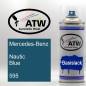 Preview: Mercedes-Benz, Nautic Blue, 595: 400ml Sprühdose, von ATW Autoteile West.